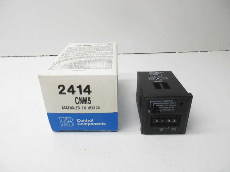 POTTER & BRUMFIELD CNM5 TIME DELAY RELAY 10A 120VAC NSMP