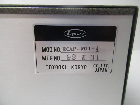 TOYOOKI KOGYO ECAP-RD1-A  NSNP
