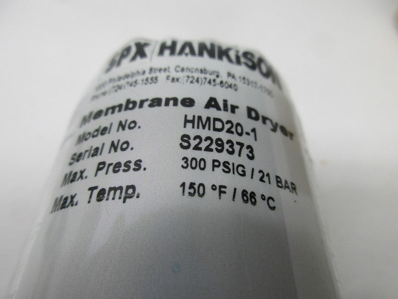 SPX HANKISON HMD20-1 NSMP