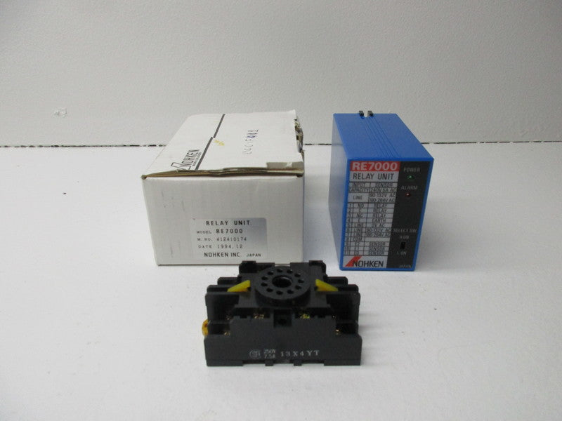 NOHKEN RE7000 RELAY UNIT 5A 250V NSMP