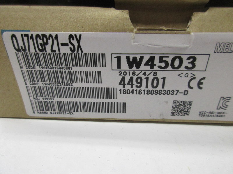 MITSUBISHI QJ71GP21-SX 5VDC 0.85A NSMP
