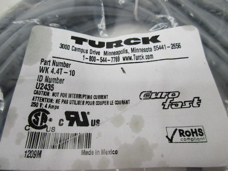 TURCK WK4.4T-10 NSMP