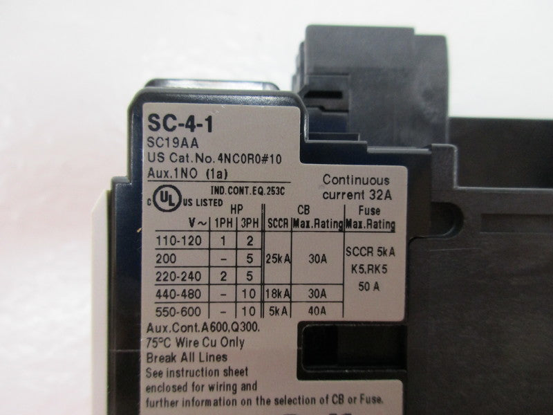 FUJI ELECTRIC SC-4-1 32A 690VAC 50/60HZ  NSNP
