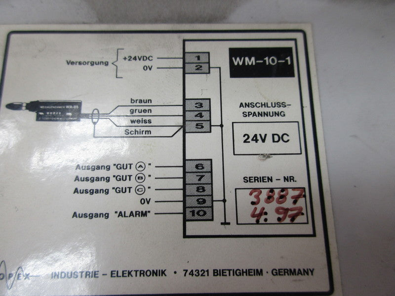 ROPEX WM-10-1 (AS PICTURED)  UNMP