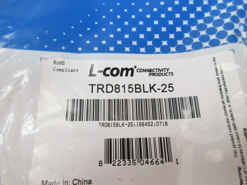 L-COM TRD815BLK-25 NSMP