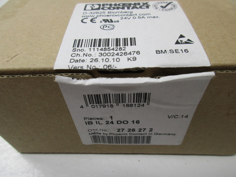 PHOENIX CONTACT IBIL24DO16 NSMP
