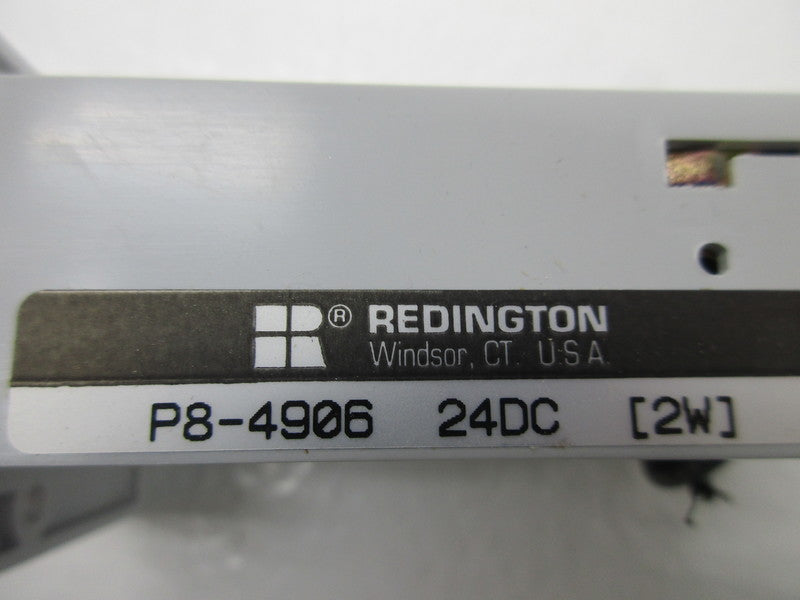 REDINGTON P8-4906-24DC ELECTROMECHANICAL TOTALIZING COUNTER  NSMP