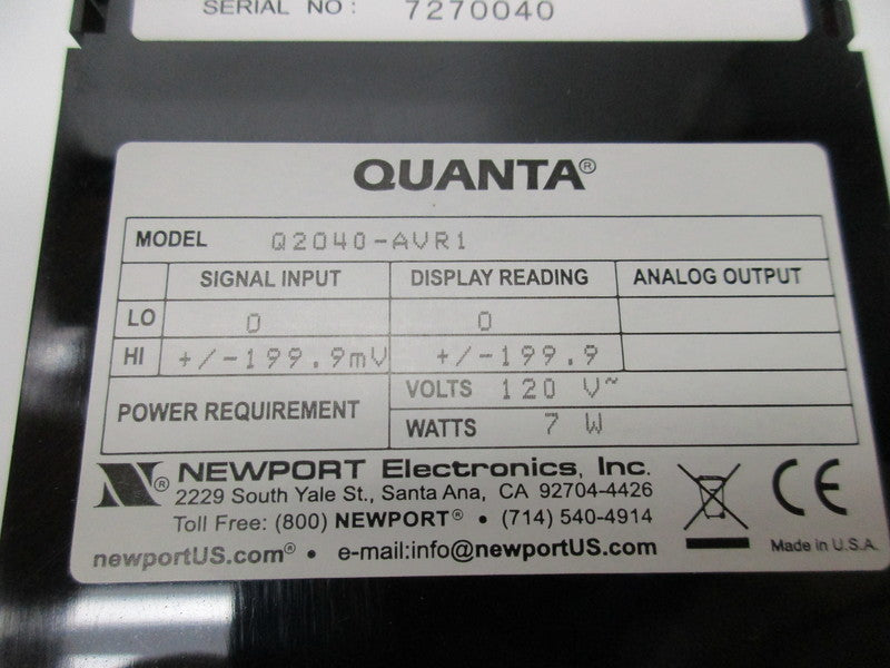 QUANTA Q2040-AVR1 NSMP