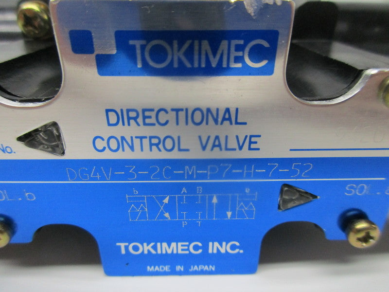 TOKIMEC DG4V-3-2C-M-P7-H-7-52  NSNP