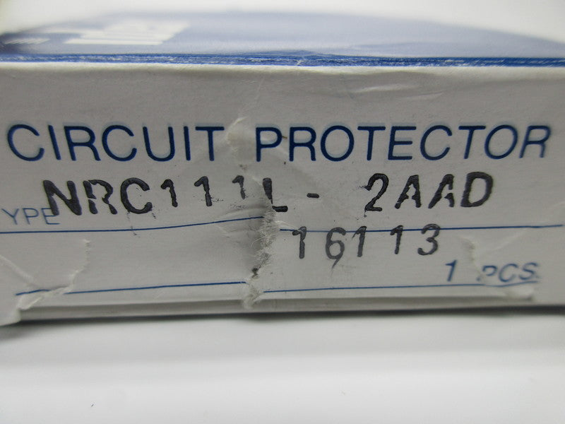 IDEC NRC111L-2AAD CIRCUIT PROTECTOR 2A NSMP