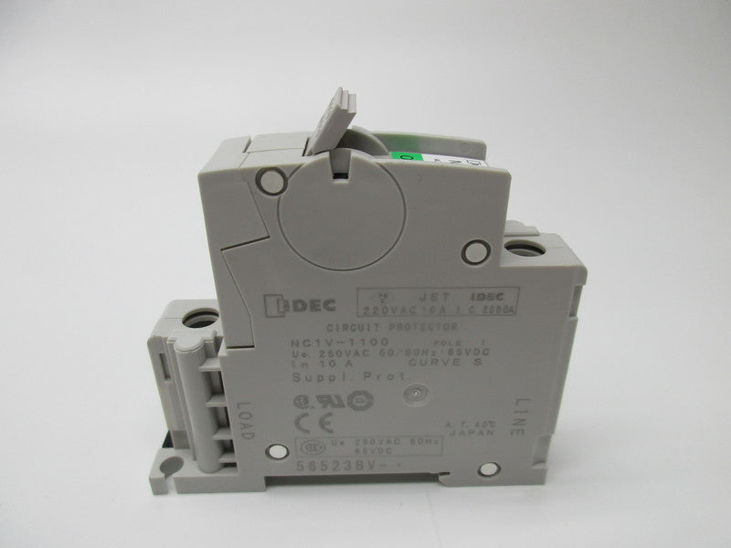 IDEC NC1V-1100 CIRCUIT PROTECTOR 250VAC 10A  NSNP