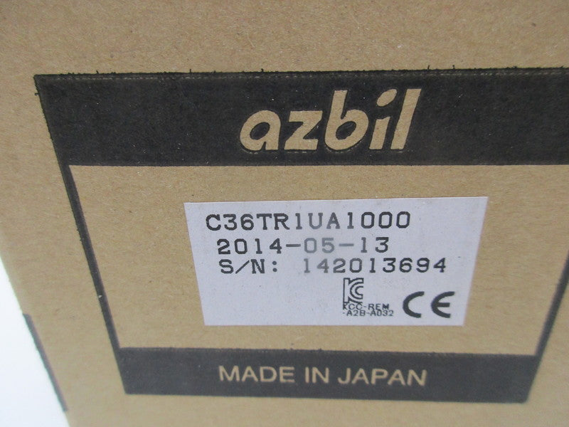 AZBIL C36TR1UA1000 NSMP