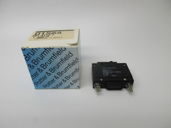 POTTER & BRUMFIELD W91-X112-1 CIRCUIT BREAKER 1A 277VAC MAX NSMP
