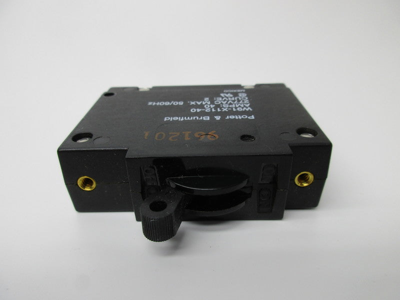 POTTER & BRUMFIELD W91-X112-40 CIRCUIT BREAKER 40A 277VAC MAX NSMP