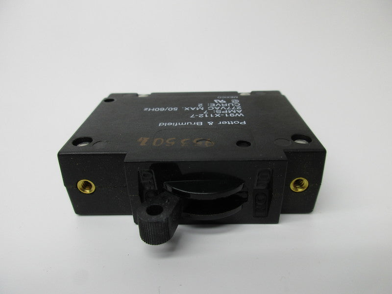 POTTER & BRUMFIELD W91-X112-7 CIRCUIT PROTECTOR 277VAC 7A NSMP