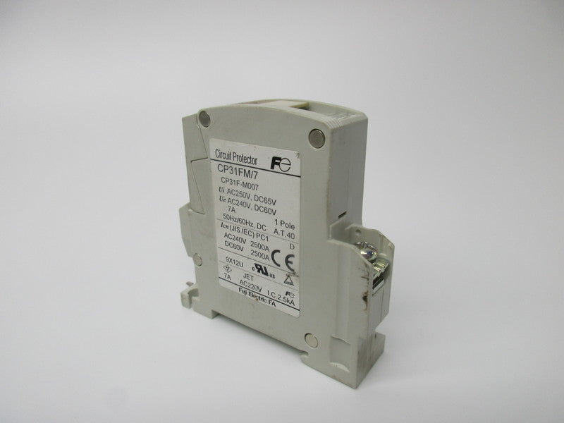 FUJIE ELECTRIC CP31FM/7 CIRCUIT PROTECTOR 240VAC 7A  UNMP