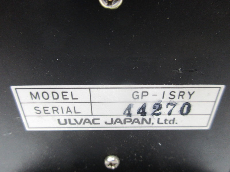 ULVAC GP-ISRY  NSNP