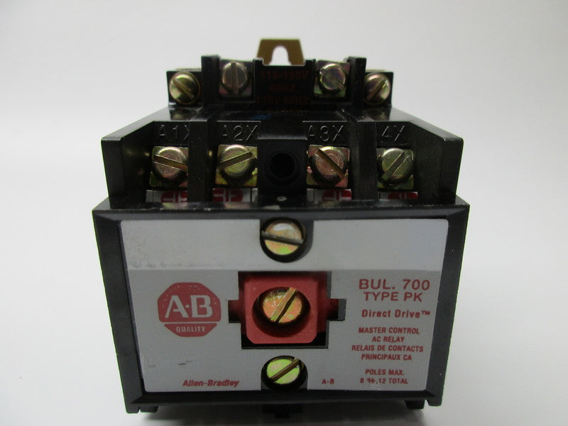 ALLEN BRADLEY 700-PH200A1 AC RELAY SER. B 10A 600V  NSNP