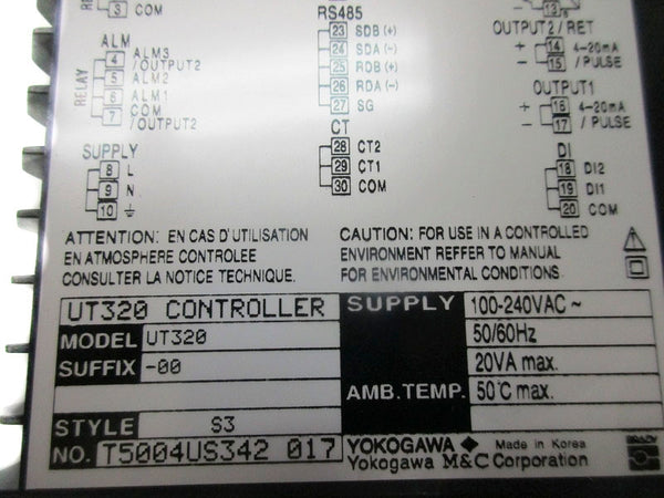 YOKOGAWA UT320-00  NSNP