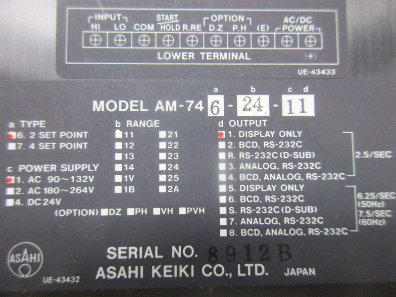 ASAHI KEIKI AM-746-24-11  NSNP