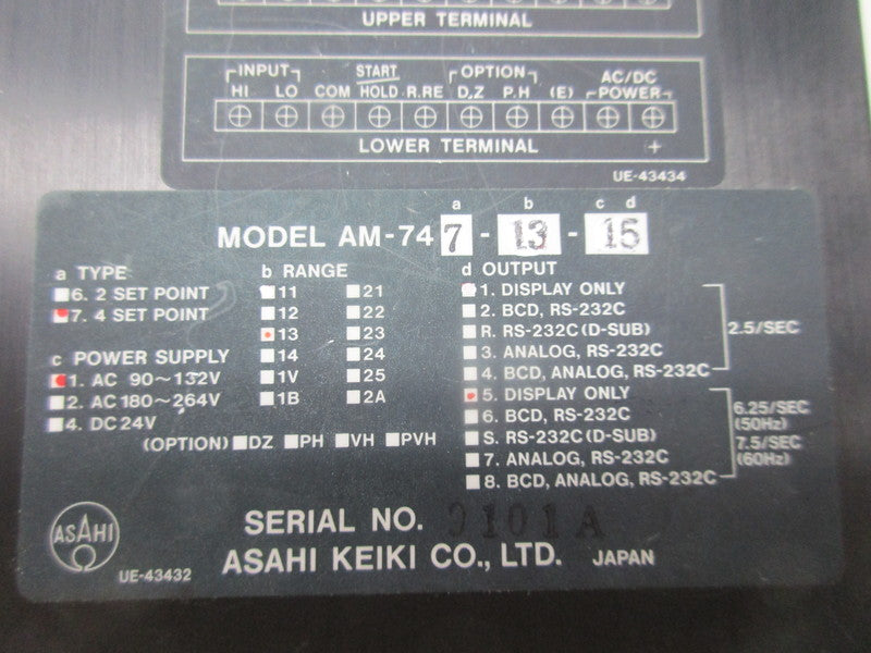 ASAHI KEIKI AM-747-13-15  NSNP