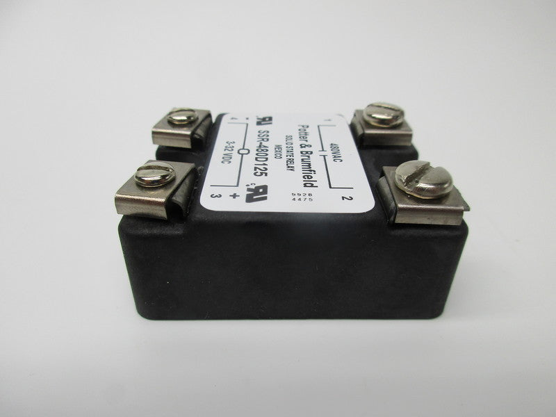 POTTER & BRUMFIELD SSR-480D125 SOLID STATE RELAY 3-32VDC  NSNP