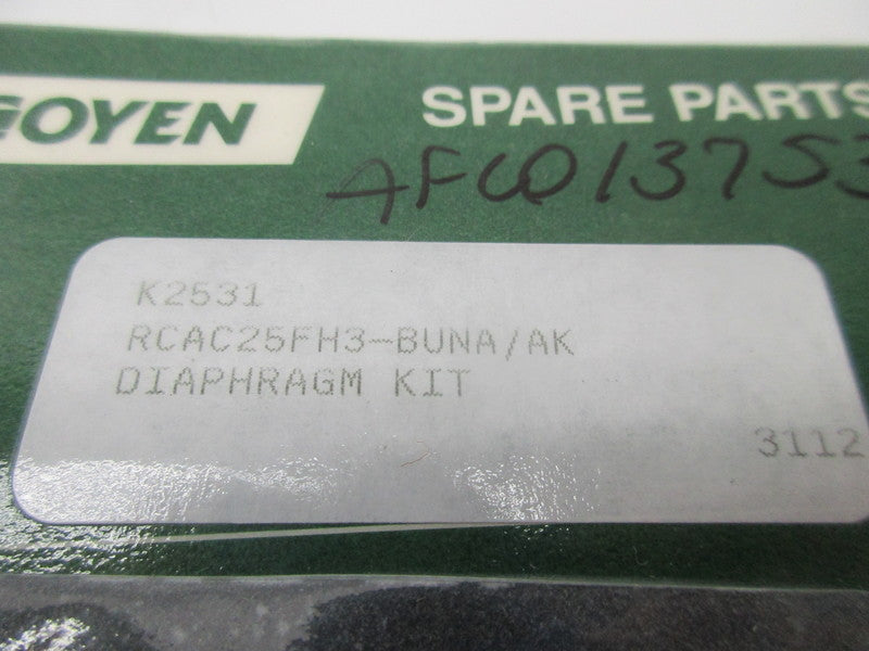 GOYEN K2531 RCAC25FH3-BUNA/AK NSMP