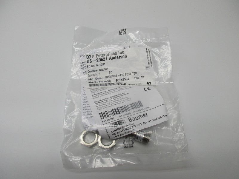 BAUMER ELECTRIC IR12.P06S-F50.PO1Z.7BO NSMP