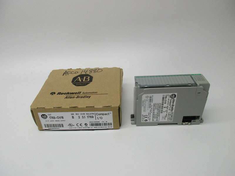 ALLEN BRADLEY 1769-OV16 SER. B F/W 3.1 NSMP