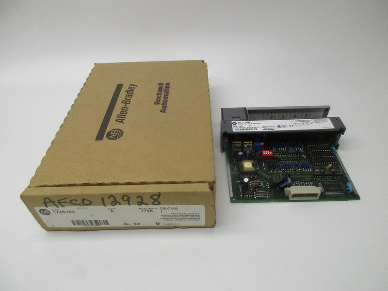 ALLEN BRADLEY SLC 500 1746-NI4 SER. A INPUT MODULE *NEW IN BOX*