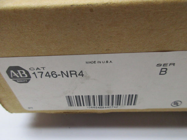 ALLEN BRADLEY 1746-NR4 SER. B F/W 2 NSMP