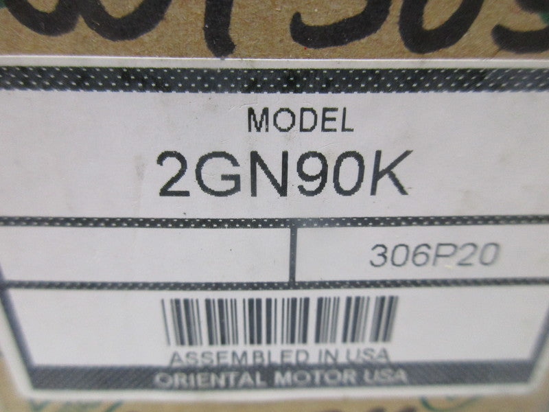 ORIENTAL MOTOR 2GN90K NSMP
