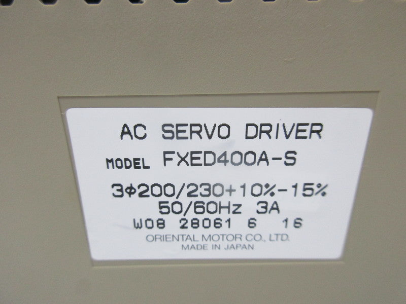 ORIENTAL MOTOR FXED400A-S  NSNP