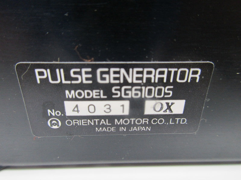 ORIENTAL MOTOR SG6100S  NSNP