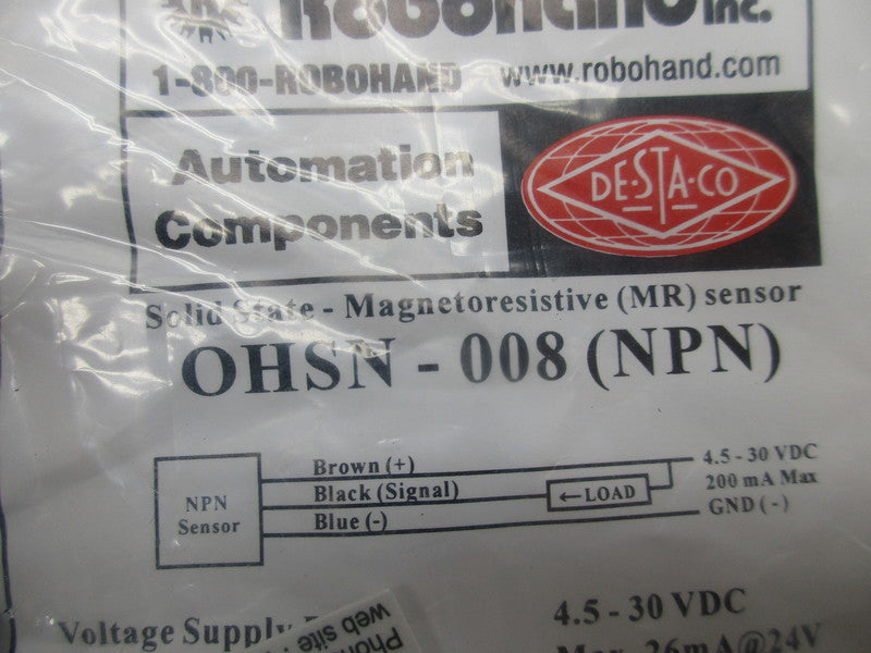 DESTACO OHSN-008(NPN) NSMP