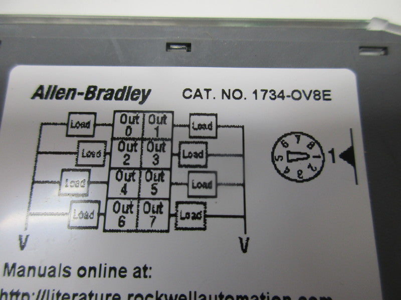 ALLEN BRADLEY 1734-OV8E DIGITAL OUTPUT MODULE  NSNP