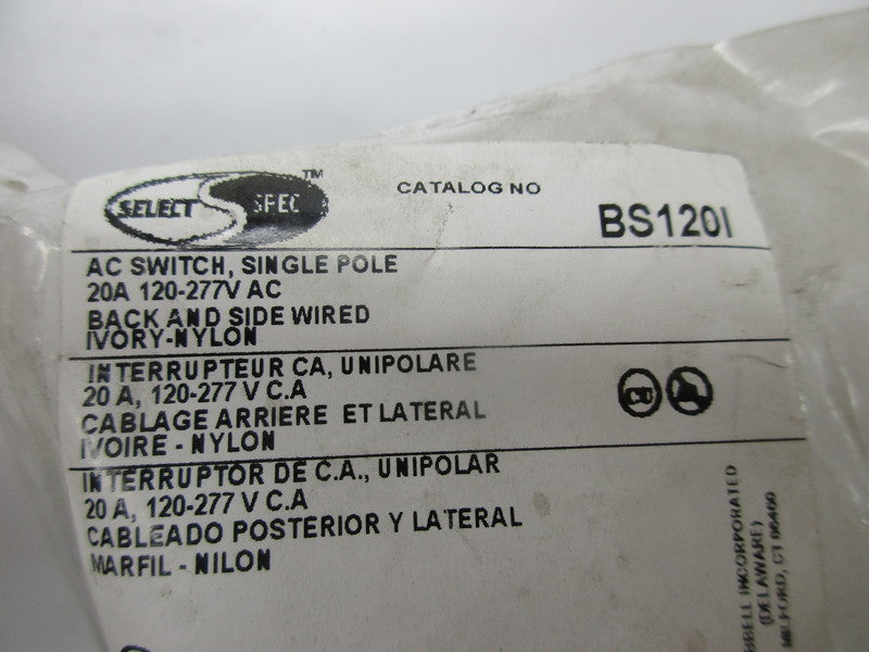 SELECT SPEC BS120I NSMP