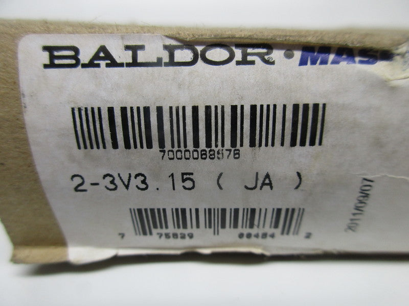 BALDOR MASKA 2-3V3.15 NSMP