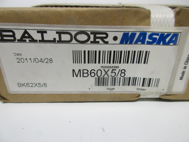 BALDOR MASKA MB60X5/8 NSFS