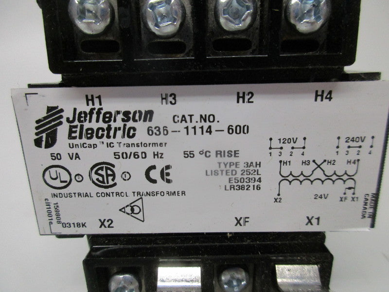 JEFFERSON ELECTRIC 636-1114-600 NSMP