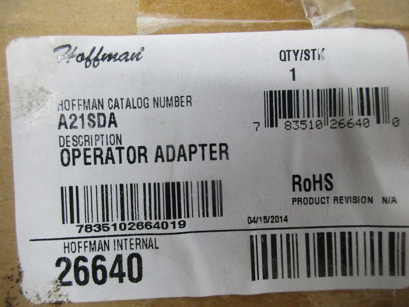 HOFFMAN A21SDA NSMP