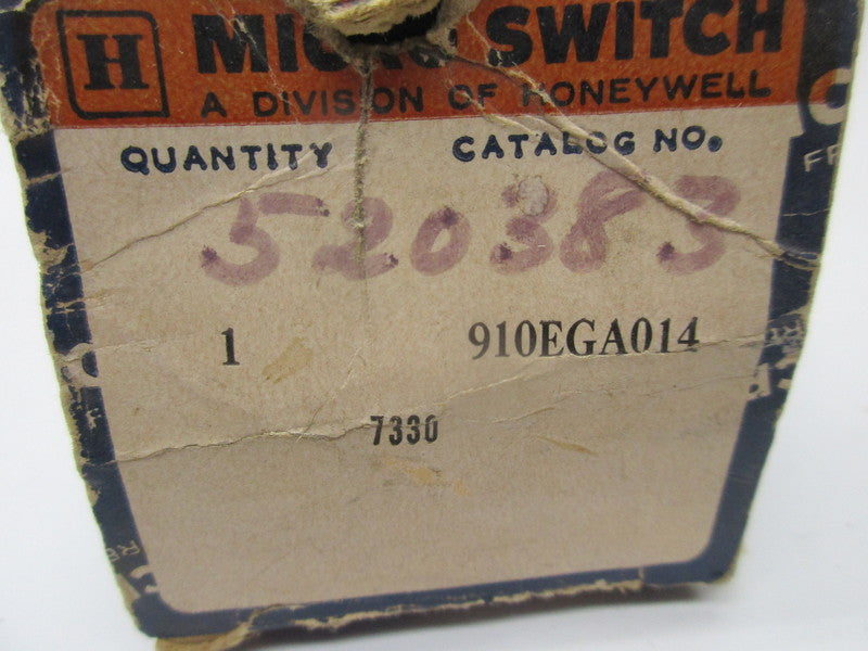 MICRO SWITCH 910EGA014 NSMP