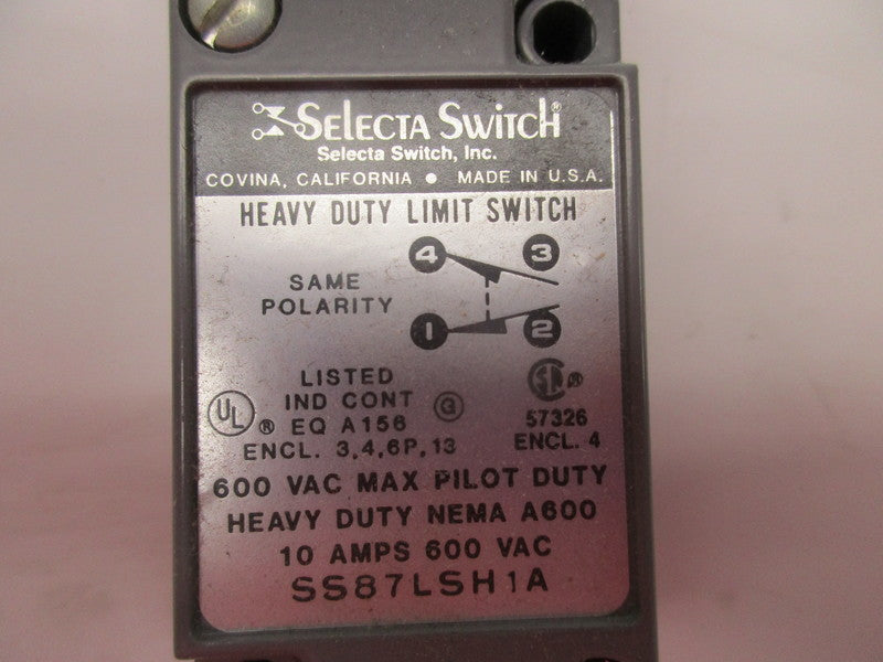 SELECT SWITCH SS87LSH1A  UNMP