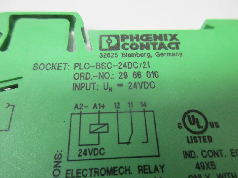 PHOENIX CONTACT PLC-BSC-24DC/21 2966016 NSNP