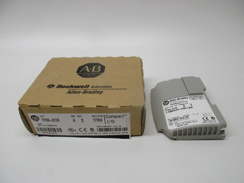 ALLEN BRADLEY 1769-ECR RIGHT END CAP/ TERMINATOR SER. A NSMP