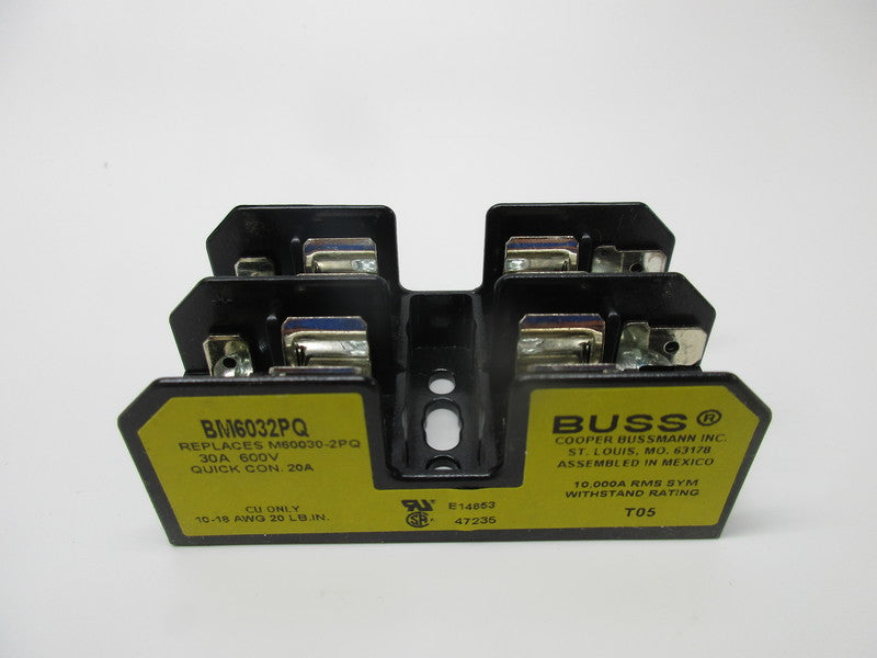BUSSMANN BM6032PQ FUSE BLOCK *NEW NO BOX*
