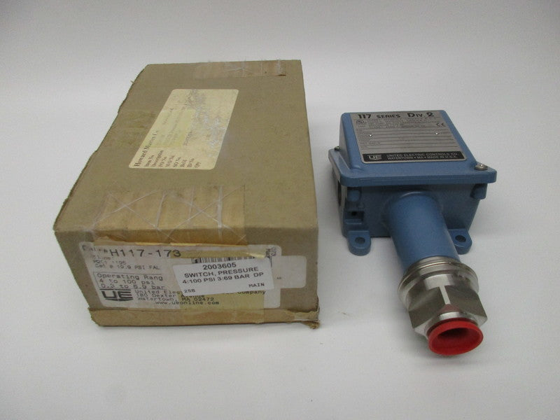 UNITED ELECTRIC H117-173 NSMP