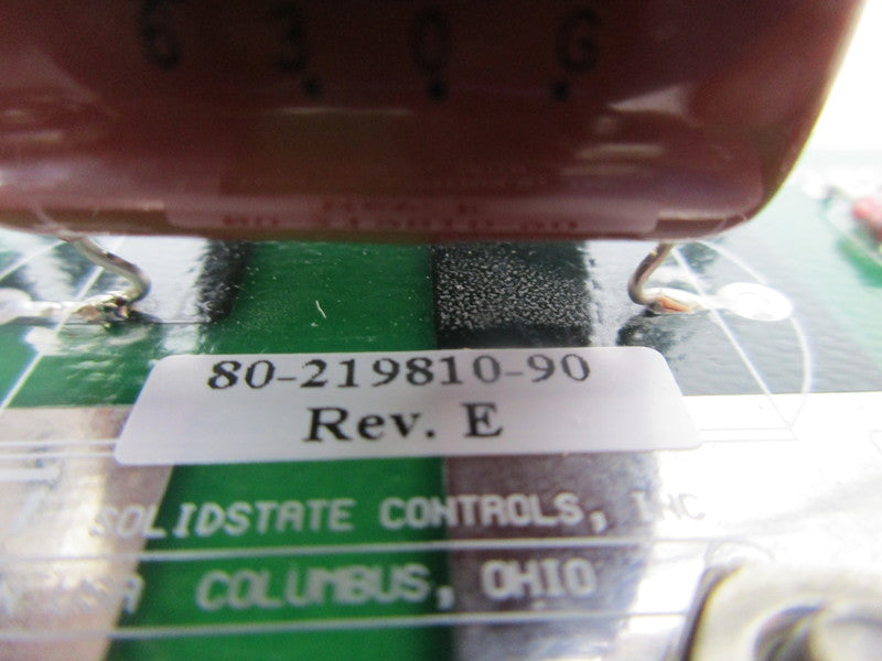 SOLIDSTATE CONTROLS 80-219810-90 REV. E NSMP