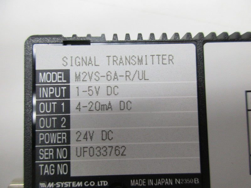 M-SYSTEM M2VS-6A-R/UL  NSNP