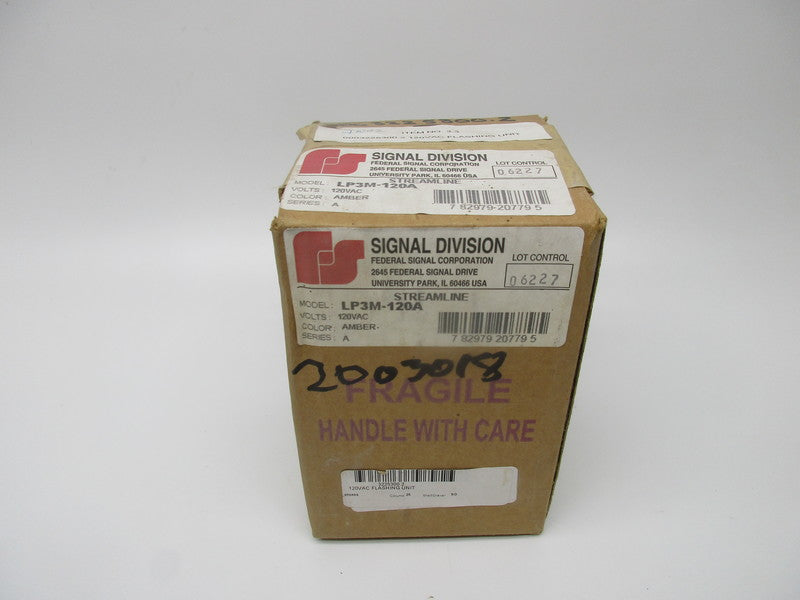 FERDERAL SIGNAL LP3M-120A WARNING LIGHT NSFS